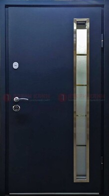 Металлическая дверь с порошковым покрытием и МДФ Белый дуб ДП-219 в Дмитрове