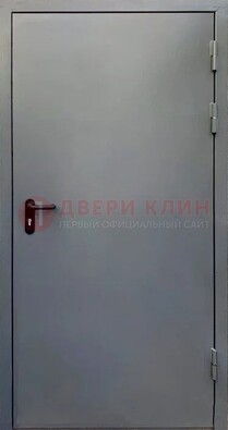 Серая противопожарная дверь ДПП-20 в Дмитрове