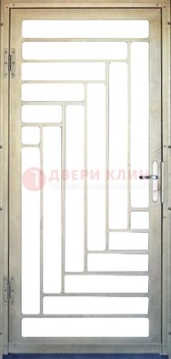 Железная решетчатая дверь с узором ДР-41 в Дмитрове