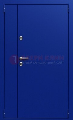 Синяя тамбурная дверь ДТМ-23 в Курске