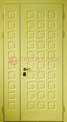 Салатовая тамбурная дверь ДТМ-28 в Дмитрове