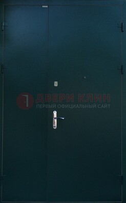Черная тамбурная дверь ДТМ-36 в Дмитрове