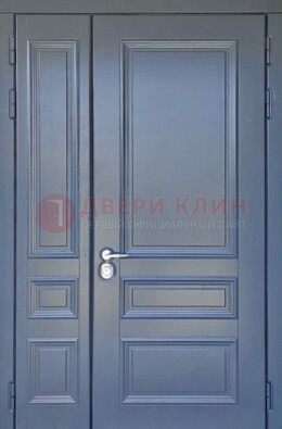 Темно-серая железная дверь с виноритом ДВТ-242 в Дмитрове